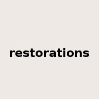 restorations是什么意思