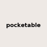pocketable是什么意思