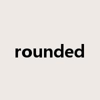 rounded是什么意思