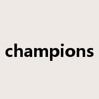 champions是什么意思