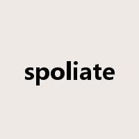 spoliate是什么意思