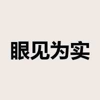 眼见为实是什么意思