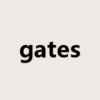 gates是什么意思