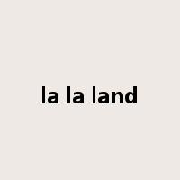 la la land是什么意思