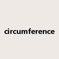 circumference是什么意思