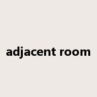 adjacent room是什么意思