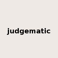 judgematic是什么意思