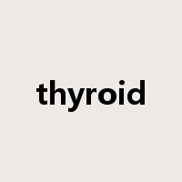 thyroid是什么意思