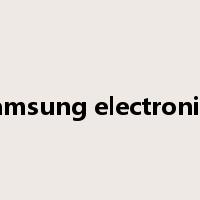 samsung electronics是什么意思