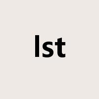 lst是什么意思