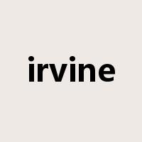 irvine是什么意思