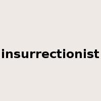 insurrectionist是什么意思