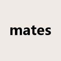 mates是什么意思