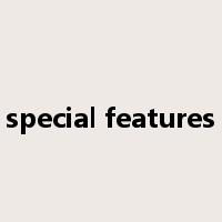 special features是什么意思