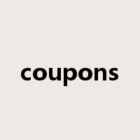 coupons是什么意思