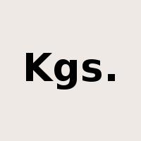 Kgs.是什么意思