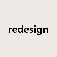 redesign是什么意思