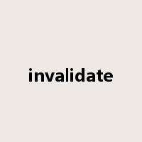invalidate是什么意思