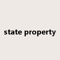 state property是什么意思