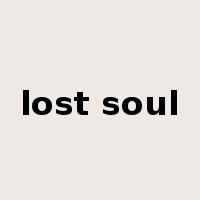 lost soul是什么意思