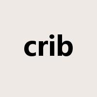 crib是什么意思