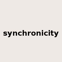 synchronicity是什么意思