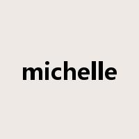 michelle是什么意思