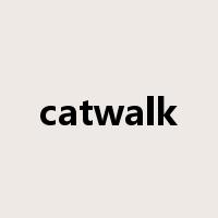catwalk是什么意思