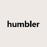 humbler是什么意思