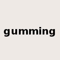 gumming是什么意思