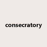 consecratory是什么意思