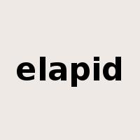 elapid是什么意思