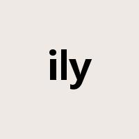 ily是什么意思