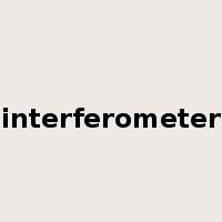 interferometer是什么意思
