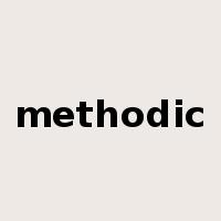 methodic是什么意思