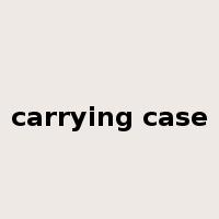 carrying case是什么意思