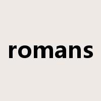 romans是什么意思