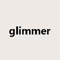 glimmer是什么意思