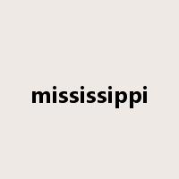 mississippi是什么意思