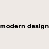 modern design是什么意思