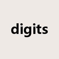 digits是什么意思