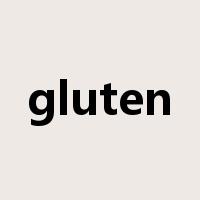 gluten是什么意思