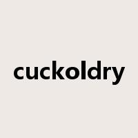 cuckoldry是什么意思