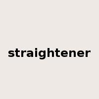 straightener是什么意思