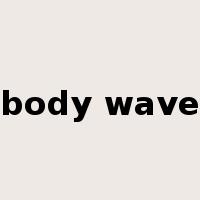 body wave是什么意思