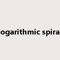 logarithmic spiral是什么意思