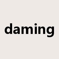 daming是什么意思