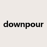 downpour是什么意思