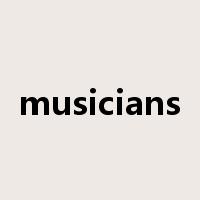 musicians是什么意思