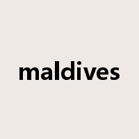 maldives是什么意思